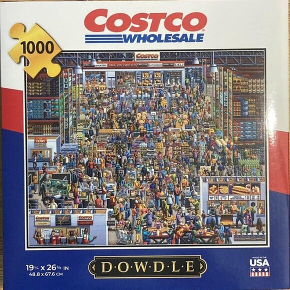 3/$55❤️new sealed Dowdle Costco Wholesale Exclusive 1000 pcs puzzle No.888584 - Picture 6 of 6
